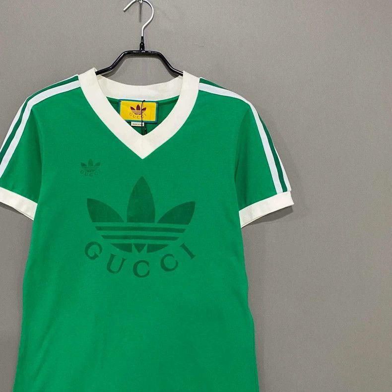Gucci Adidas Gucci Green Short Sleeve Shirt-2505 Size S / US 4 / IT 40 - 2 Thumbnail