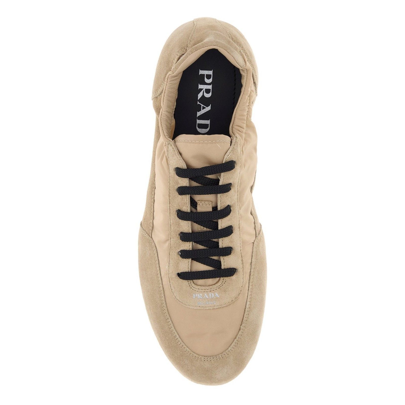 Prada PRADA Collapse Beige Re Nylon Suede Sneakers New & Authentic Size US 9 / IT 39 - 4 Thumbnail