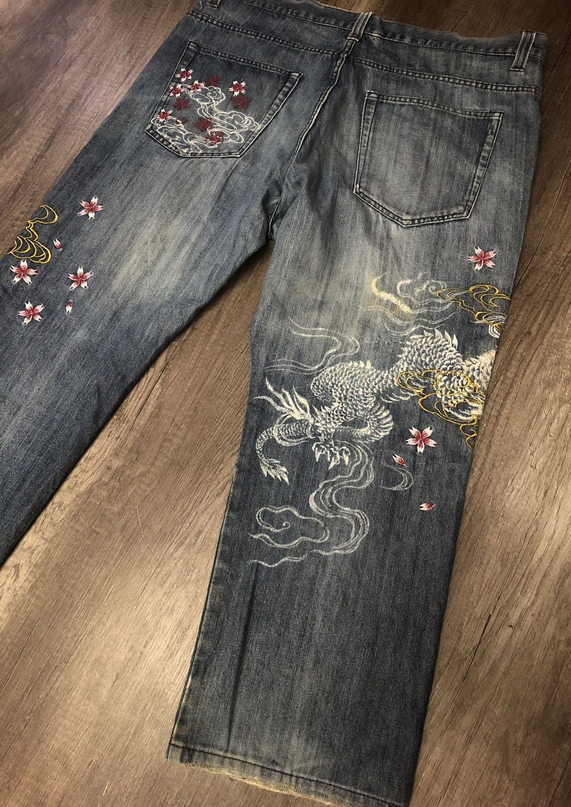 Designer × Japanese Brand VOMANIE JAPANESE JEANS SUKAJAN STYLE Size US 40 / EU 56 - 15 Thumbnail