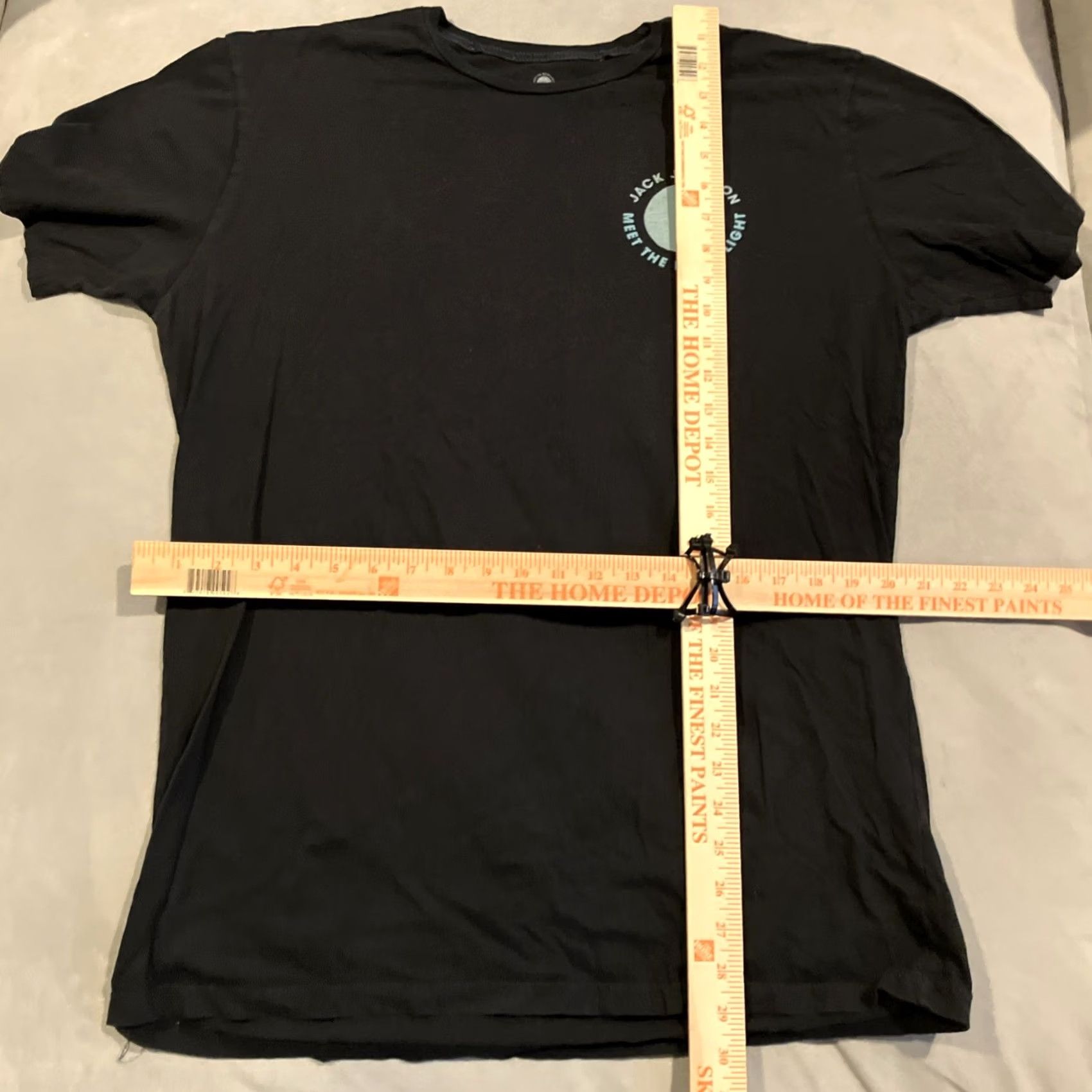 Vintage Jack Johnson Meet The Moonlight Tour Official Crew T Shirt XL Black Men Short Sleeve Cotton US 2020s Size US XL / EU 56 / 4 - 4 Thumbnail