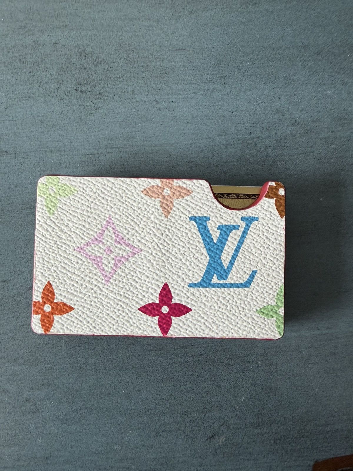 Louis Vuitton Custom Louis Vuitton x Ridge Wallet (Real LV Leather) Size ONE SIZE - 4 Thumbnail