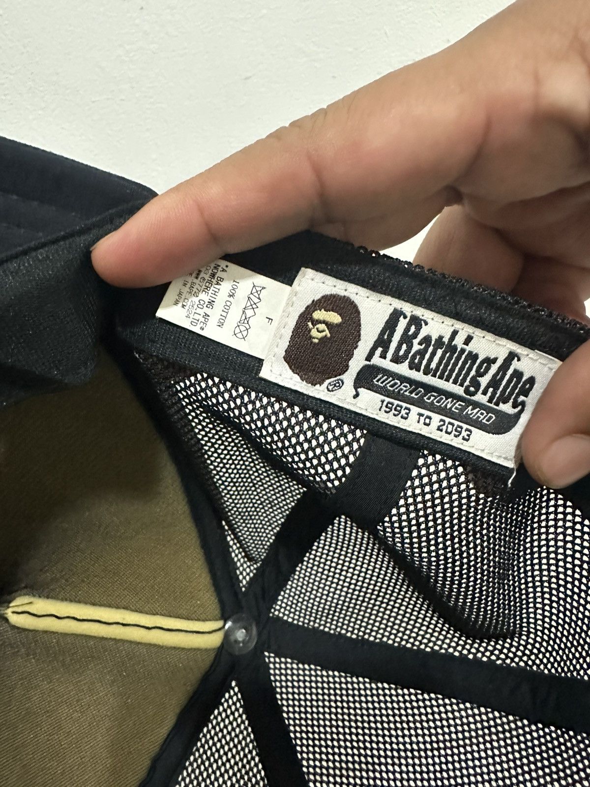 Bape Bape Oozaru College Mesh Cap Size ONE SIZE - 6 Thumbnail