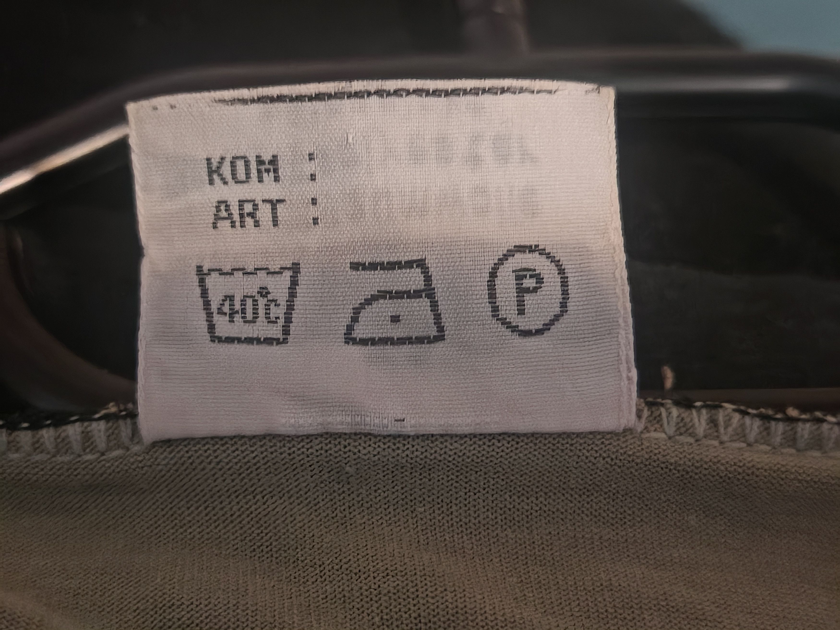 Other VTG Men's Seidensticker Contrast Trim V-Neck Ringer Tee sz L Size US L / EU 52-54 / 3 - 8 Thumbnail
