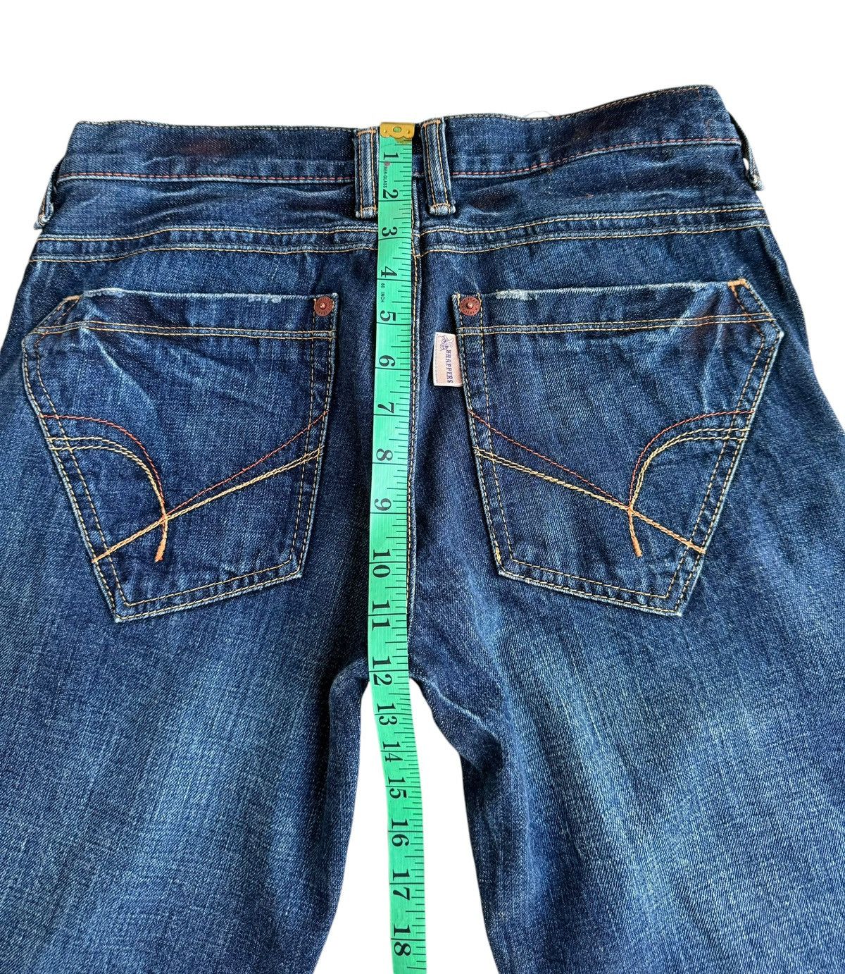 Japanese Brand ⚡️Vintage Japanese Brand Brappers Super Flare Jeans Size US 31 - 15 Thumbnail