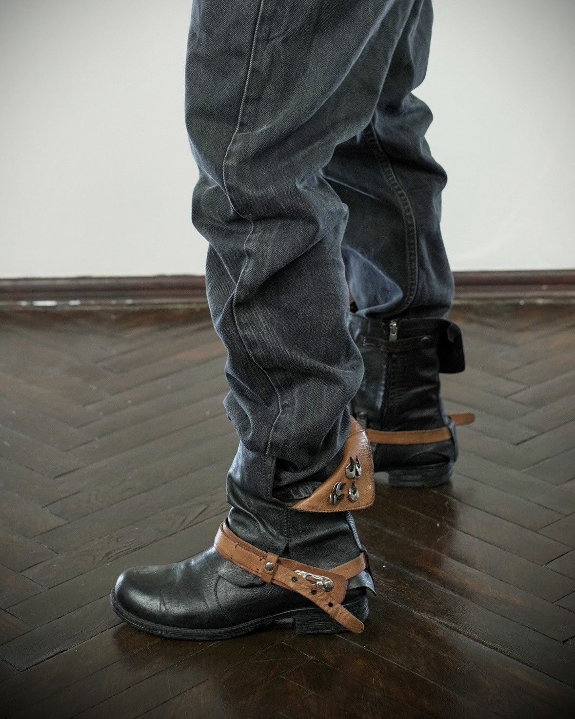 A.S.98 A.S.98 Style Avant Garde Archive Ankle Leather Boots Size US 8 / IT 38 - 6 Thumbnail