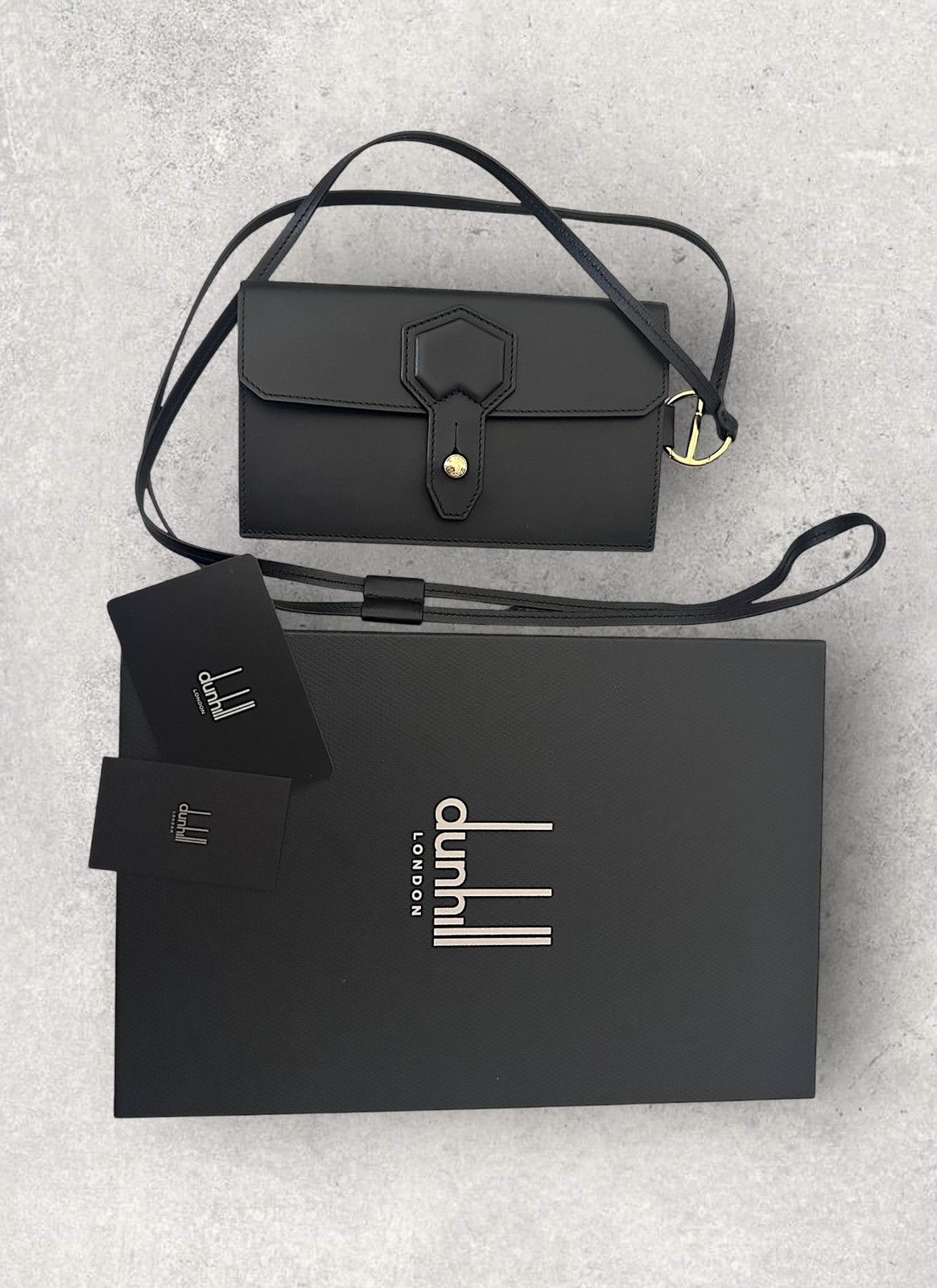 Alfred Dunhill Dunhill Envelope Pouchette Crossbody Bag Size ONE SIZE - 8 Thumbnail