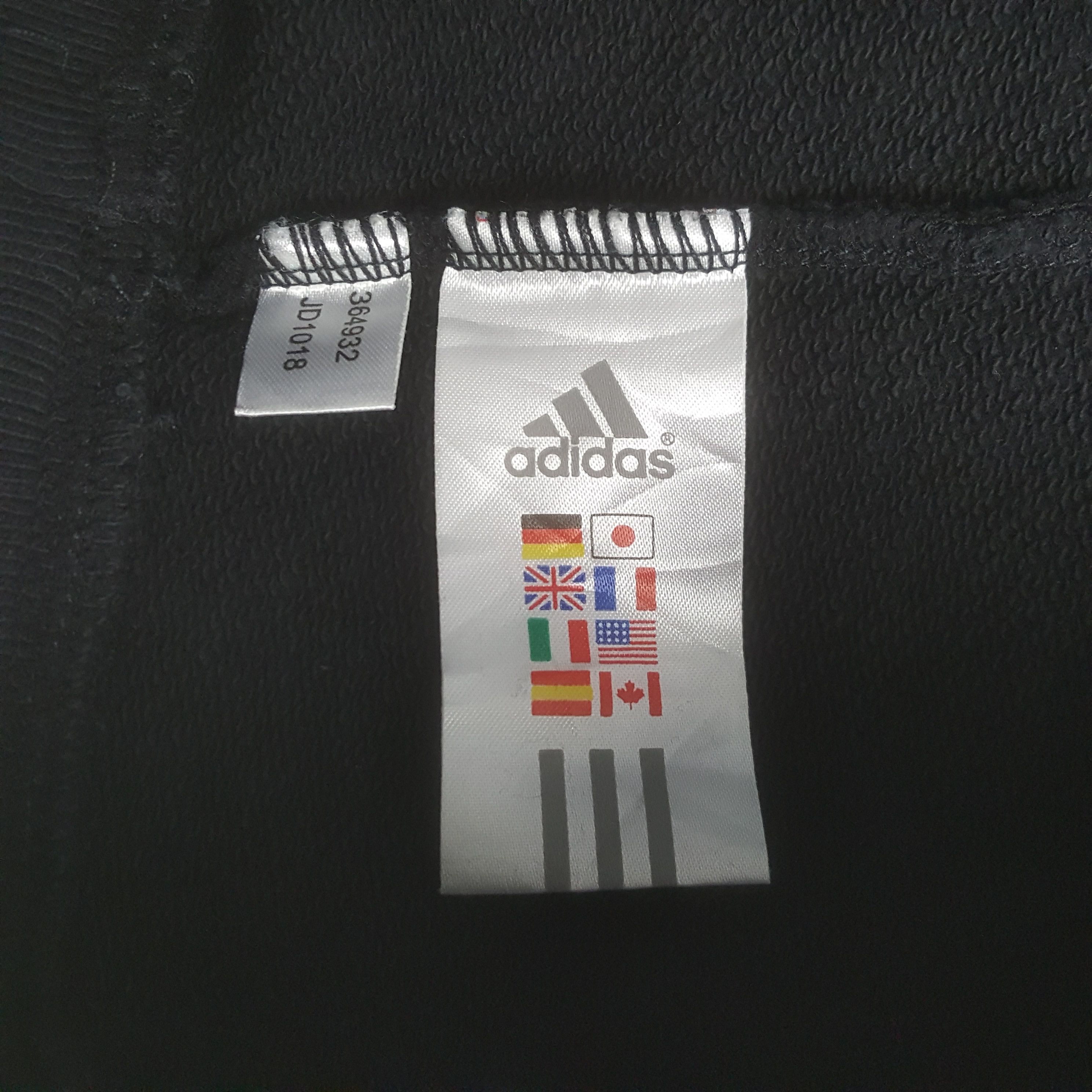 Adidas × Vintage Vintage Adidas x Real Madrid Big Logo Sweatshirt Hoodies Size US S / EU 44-46 / 1 - 8 Thumbnail