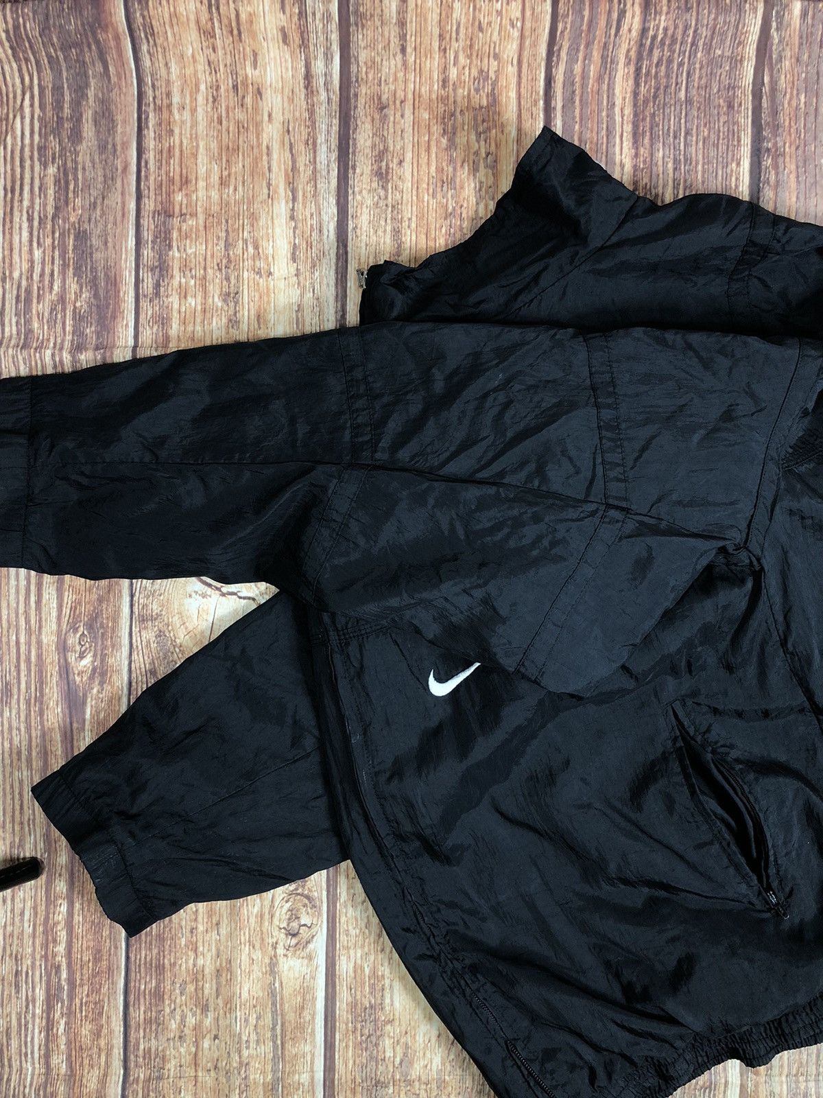 Nike × Vintage Vintage 90s Nike Windbreaker Jacket Mini Rare#179 Size US M / EU 48-50 / 2 - 12 Thumbnail