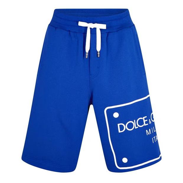 image of Dolce Gabbana O1G2R1Mq0324 Shorts In Blue, Men's (Size 34)