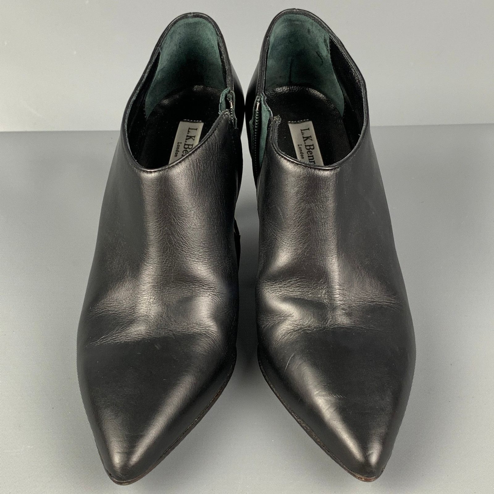 LK Bennett L.K.BENNETT Size 6 Black Leather Boots Size US 6 / IT 36 - 4 Thumbnail