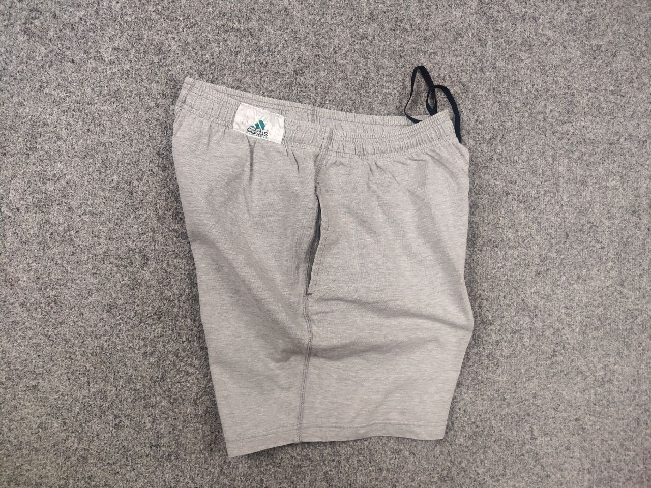 Adidas Vintage 90's Adidas Equipment logo Gray Cotton Shorts Wide Size US 32 / EU 48 - 8 Thumbnail