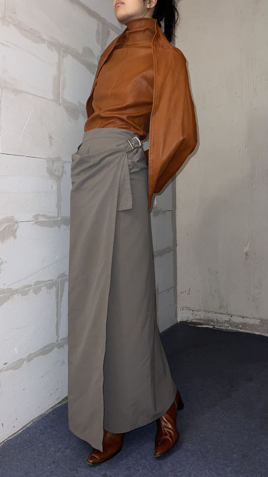 Jean Paul Gaultier Vintage wrap skirt Jean Paul Gaultier 1990s Size 30" / US 8 / IT 44 - 11 Thumbnail