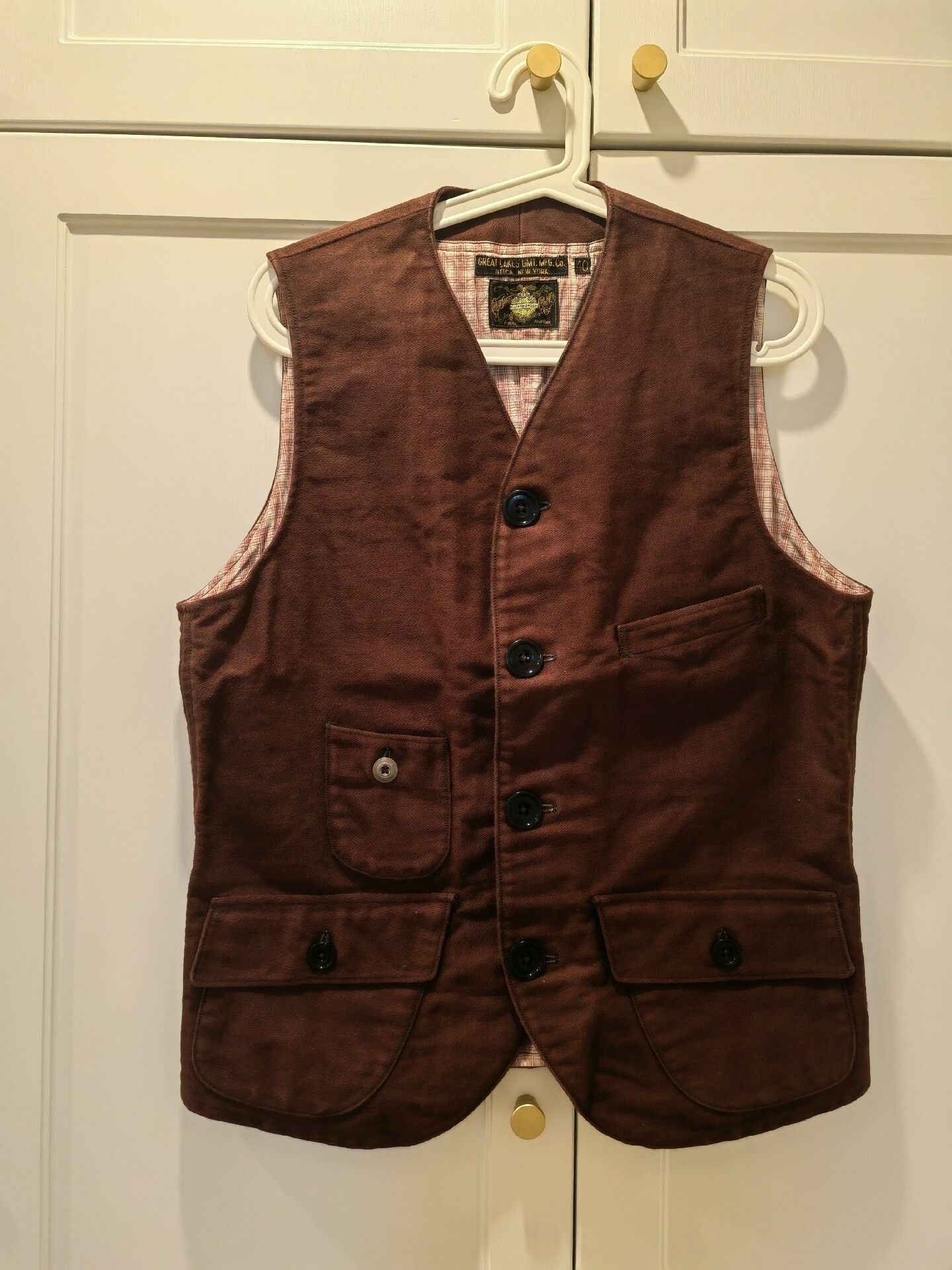 Freewheelers Freewheelers Single Vest in Dark Color Size US XXS / EU 40 - 1 Thumbnail