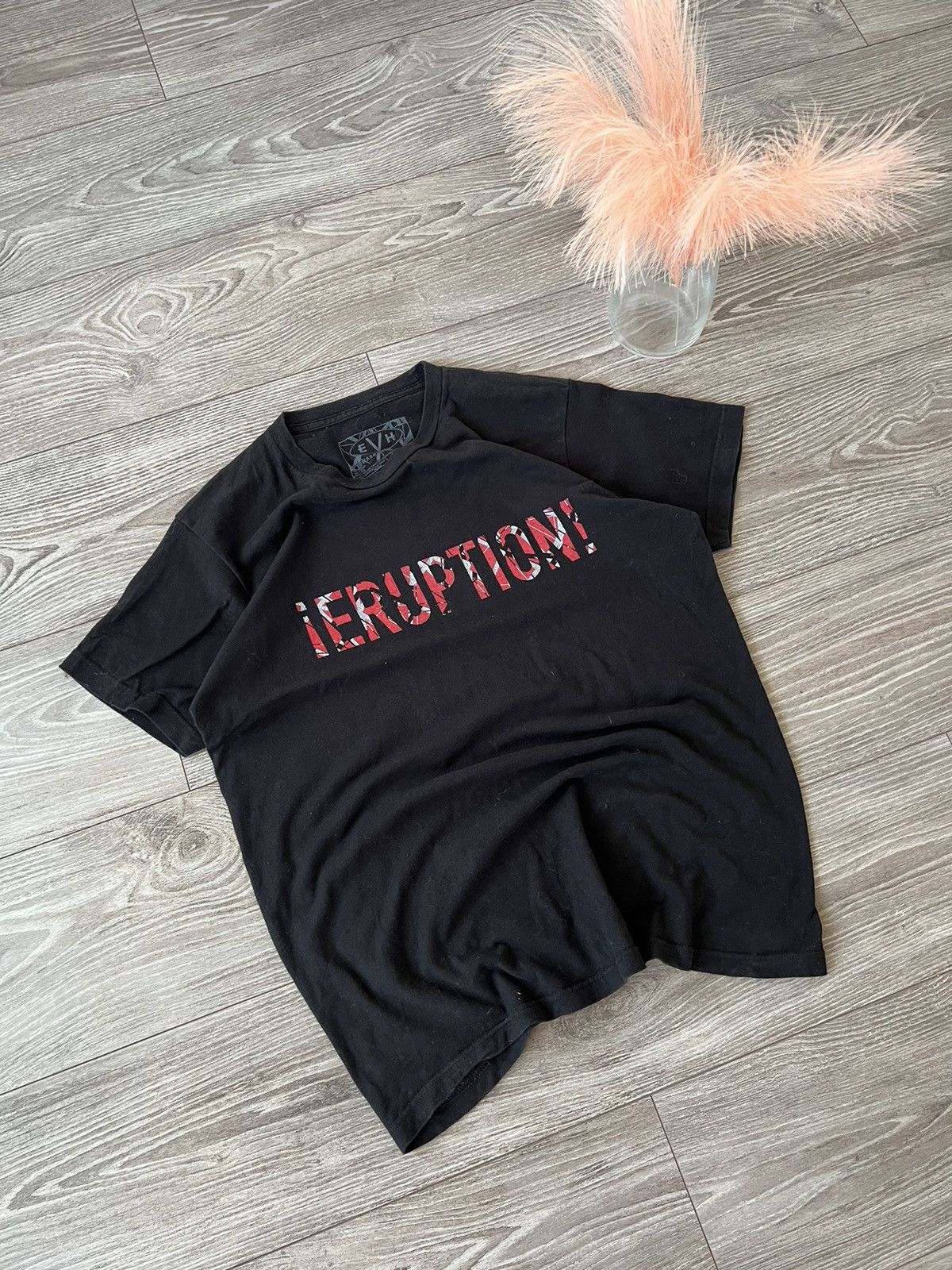 Band Tees × Vintage ‼️EVH Edward Wan Halen Eruption Rock Band T-shirt‼️ Size US L / EU 52-54 / 3 - 7 Thumbnail