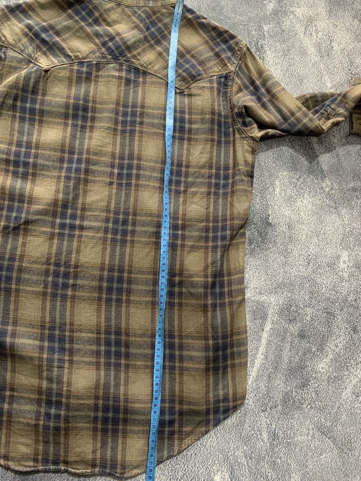 GOA GOA LGB Japanese Brand Plaid Hooded Western Flannel Size US M / EU 48-50 / 2 - 8 Thumbnail