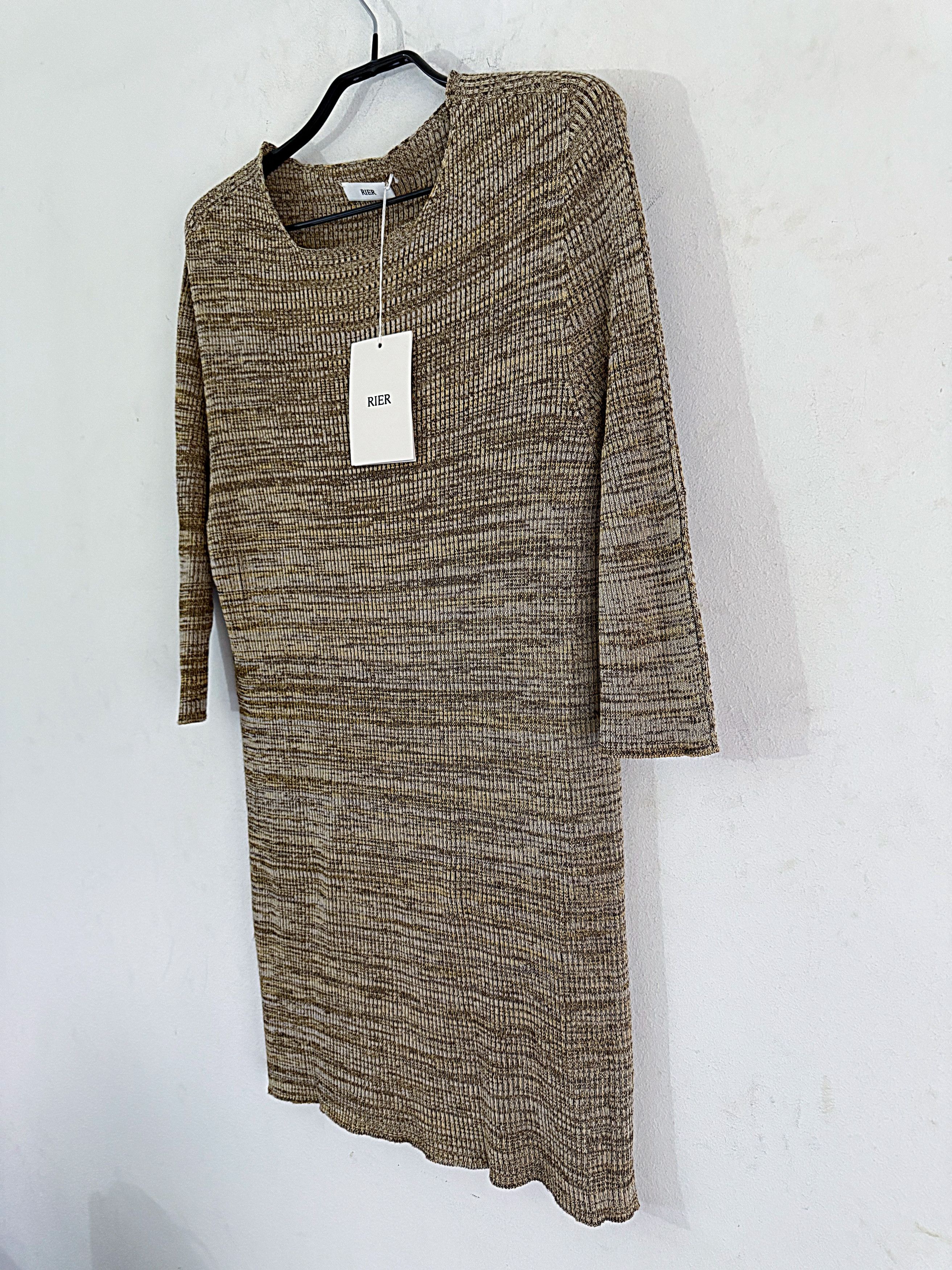 RIER Rier Citrine Gemstone Silk Knit Size US XL / EU 56 / 4 - 4 Thumbnail