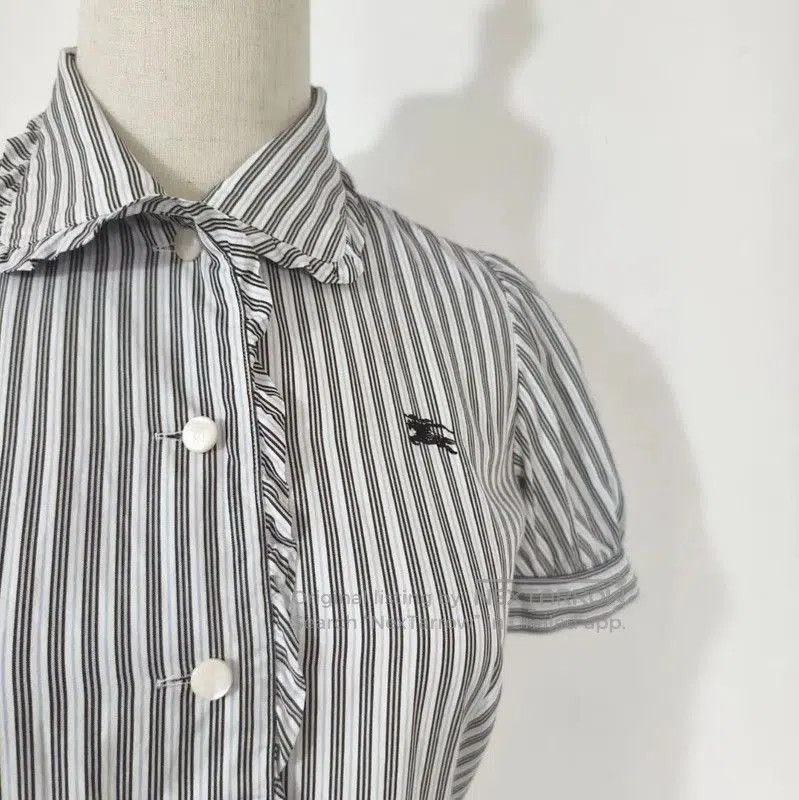 Burberry Burberry Summer Striped Cotton Dress. Size S / US 4 / IT 40 - 2 Thumbnail