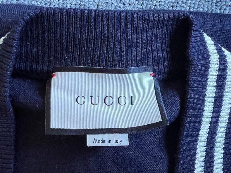 Gucci Gucci Wool knitted cardigan sweater 2501-Nextarrow Size US S / EU 44-46 / 1 - 4 Thumbnail