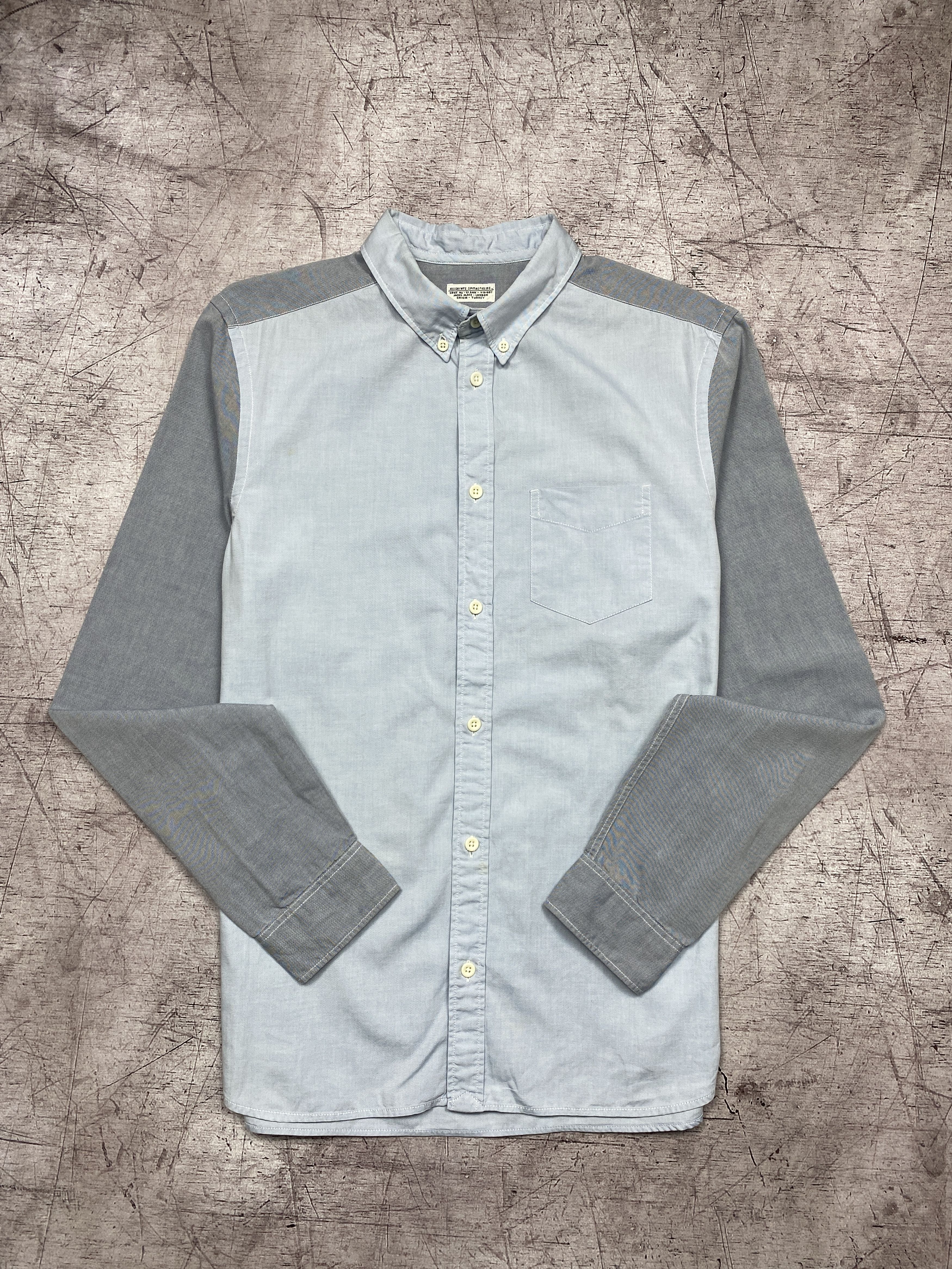 Allsaints × Vintage Allsaints Vintage Mens Emmons Long Sleeve Shirt Size US M / EU 48-50 / 2 - 1 Thumbnail