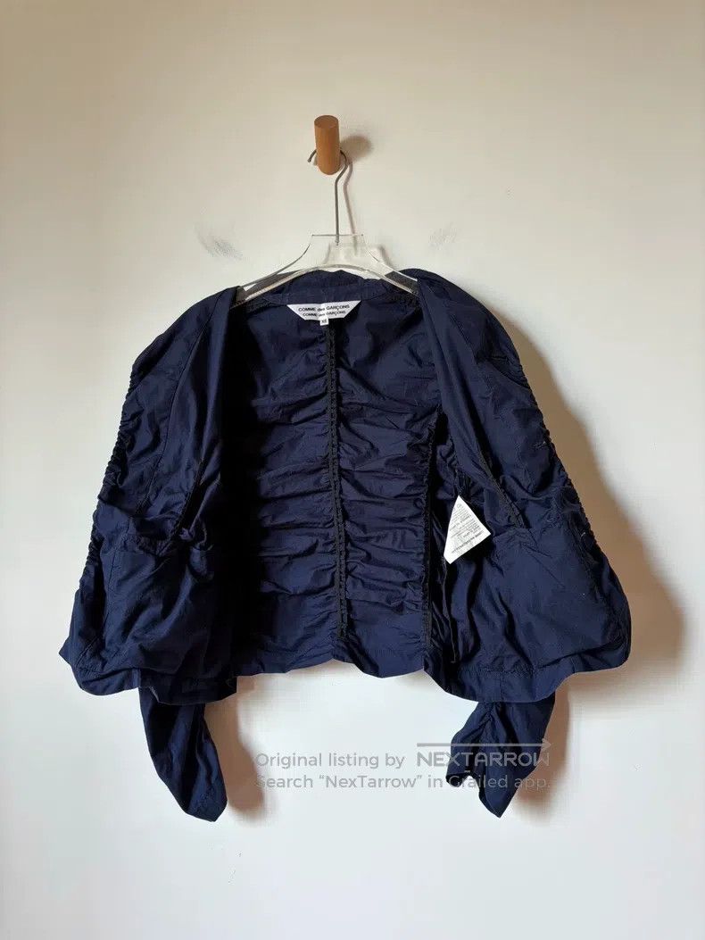 Comme des Garcons Comme Des Garcons Deep Blue Long Sleeve Shirt Size XS / US 0-2 / IT 36-38 - 8 Thumbnail