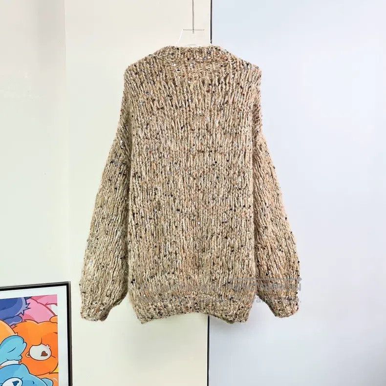 Brunello Cucinelli Brunello Cucinelli Colorful Beaded Mohair Wool Sweater Size M / US 6-8 / IT 42-44 - 3 Thumbnail