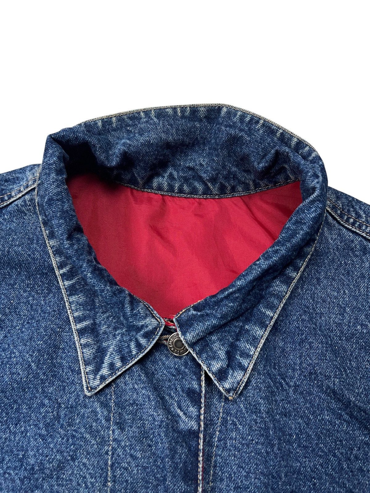 Gap Vintage 90s Gap Reversible Oversized Denim Jacket Trucker Size US XL / EU 56 / 4 - 12 Thumbnail