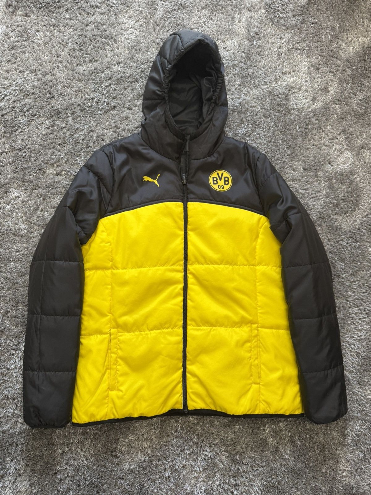 Puma Puma Borussia Dortmund BVB Stadium Jacket Slim Fit Size US XXL / EU 58 / 5 - 1 Thumbnail