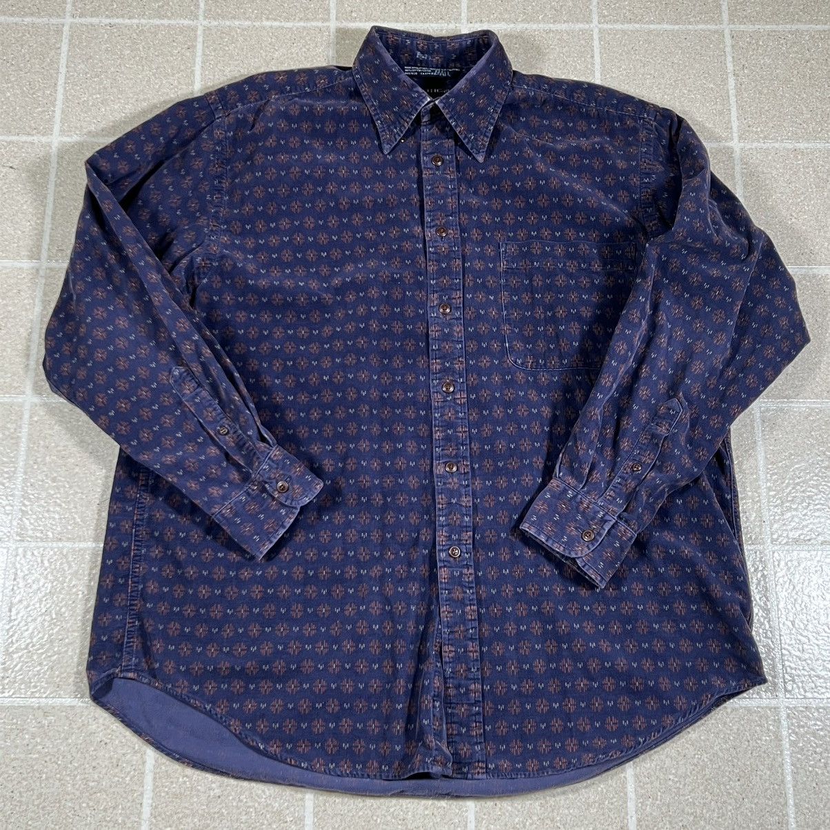 Nautica Vintage Nautica Corduroy Shirt Large Men’s Button Up Preppy Size US L / EU 52-54 / 3 - 1 Thumbnail
