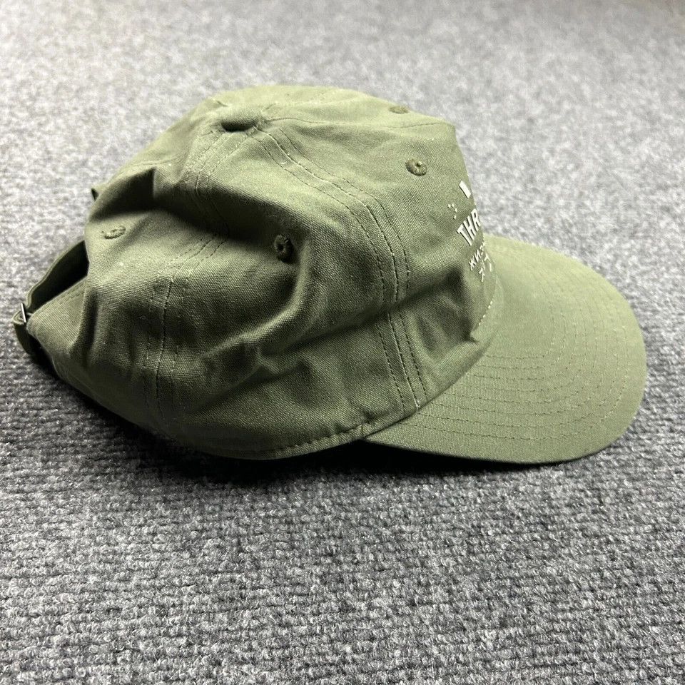 Adidas Adidas Cap Mens Baseball Hat Logo Three Stripe Life Cotton Size ONE SIZE - 3 Thumbnail