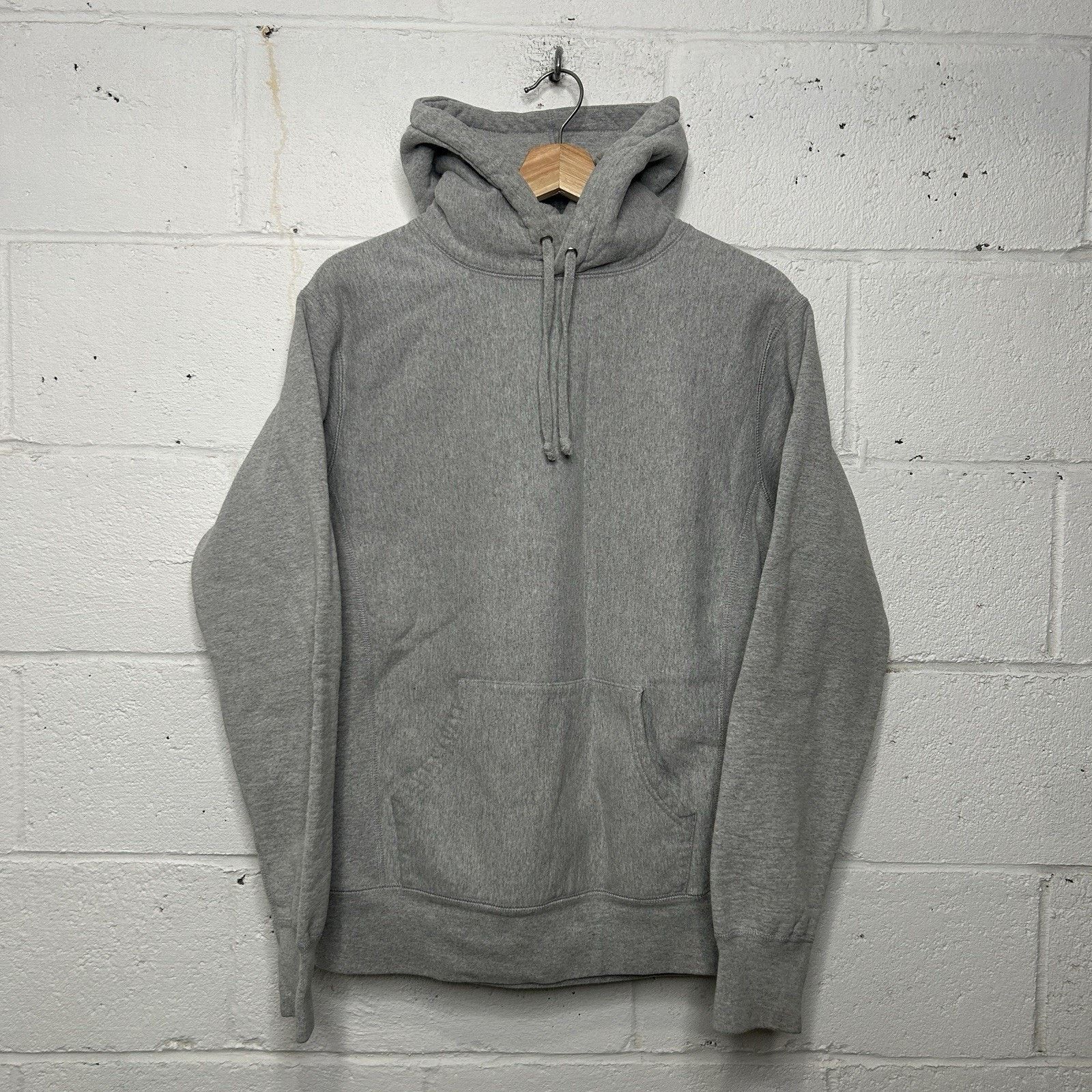 Supreme Supreme Fleece Pullover Blank Hoodie “Heather Grey” Size US M / EU 48-50 / 2 - 1 Thumbnail