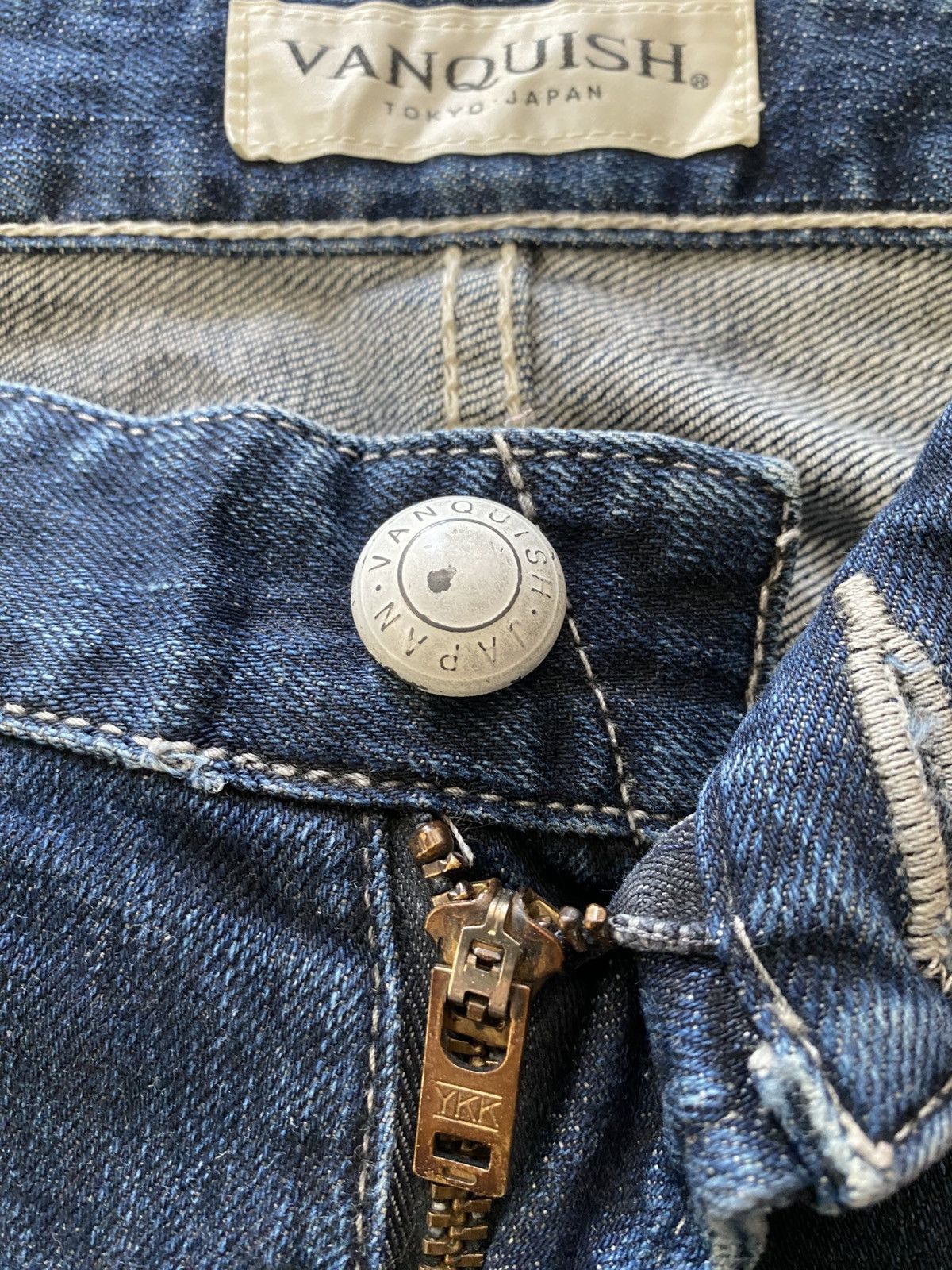 Hysteric Glamour × If Six Was Nine × Vanquish Vintage Vanquish Japan 'Hello World!!' Jeans Size US 34 / EU 50 - 6 Thumbnail