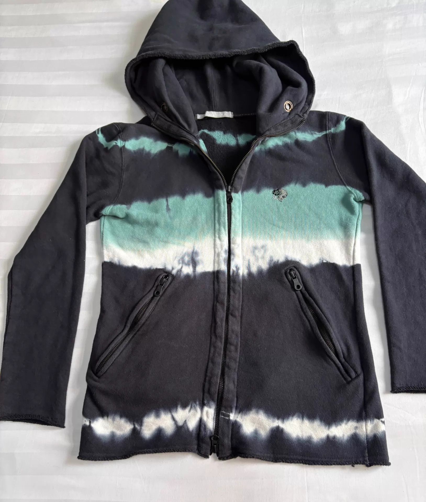 FranCisT MOR.K.S francist mor.k.s. vintage kei tie-dye hoodie double zip Size S / US 4 / IT 40 - 5 Thumbnail