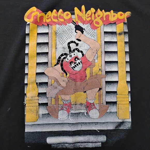 Band Tees Vintage Hatchet Gear Anybody Killa Ghetto Neighbor T-Shirt Size US XXL / EU 58 / 5 - 1 Thumbnail