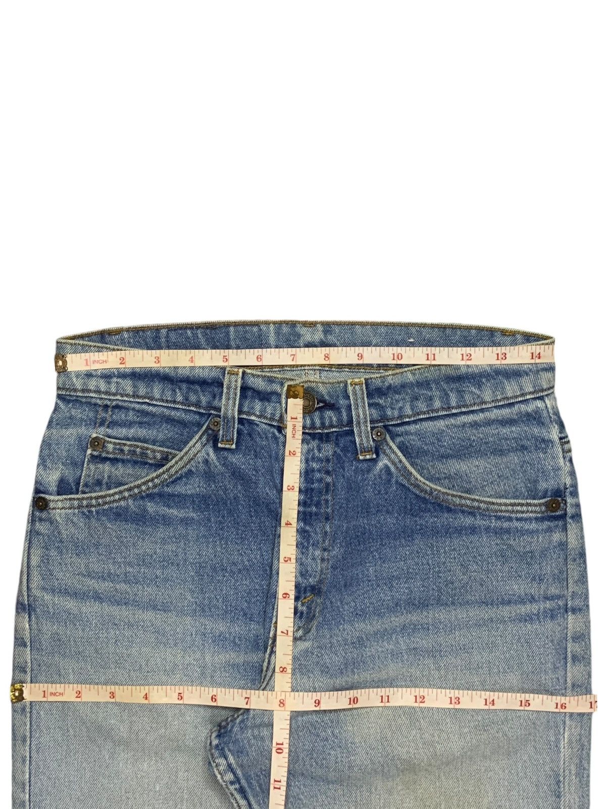 Levi's × Levi's Vintage Clothing Vintage 80s Levis 509 Orange Tab Distressed Mud Wash Jeans Size US 29 - 10 Thumbnail