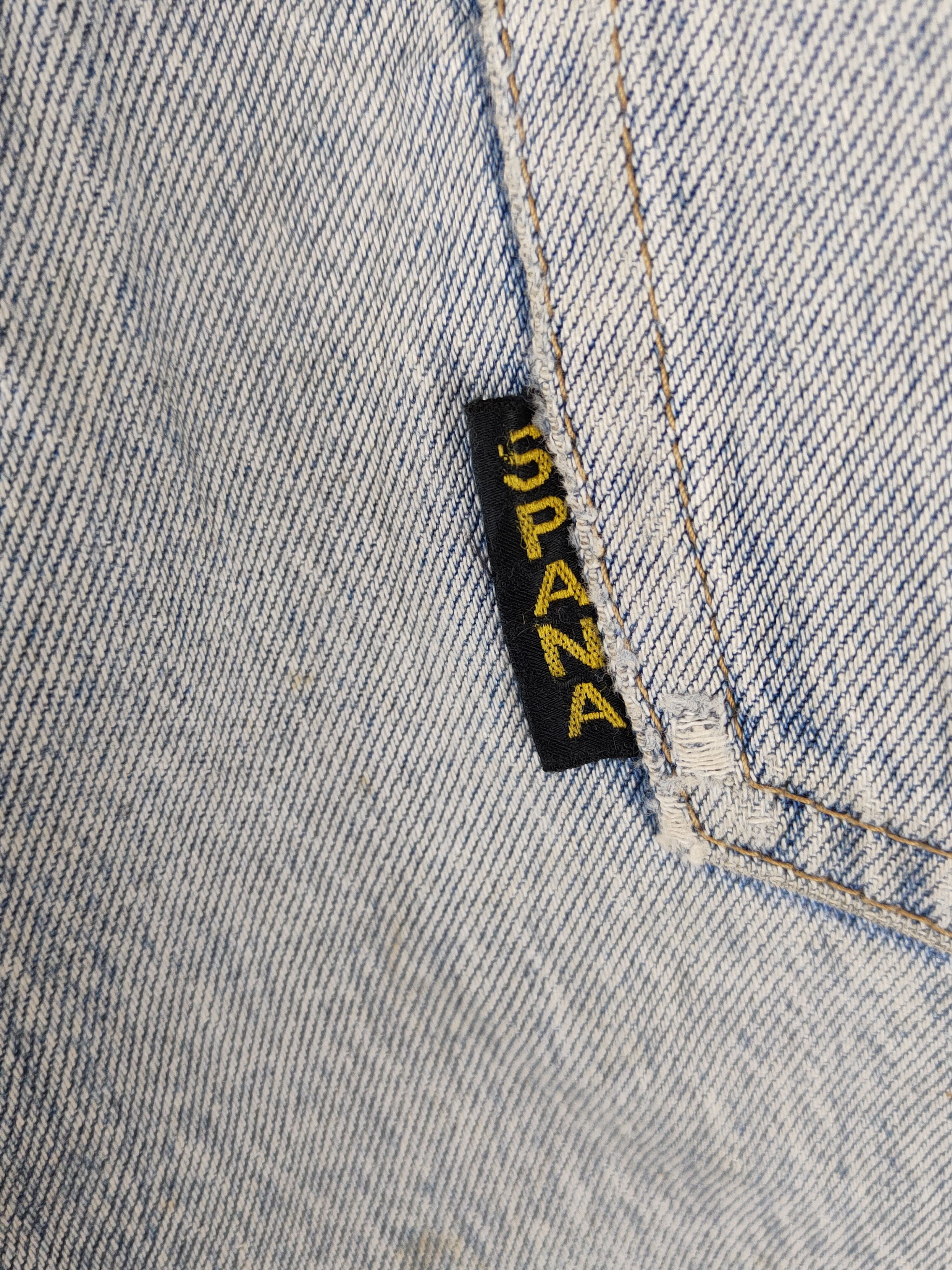Big John Spana-Big John Blue Distressed vintage Denim#S16 16 Size US 30 / EU 46 - 12 Thumbnail