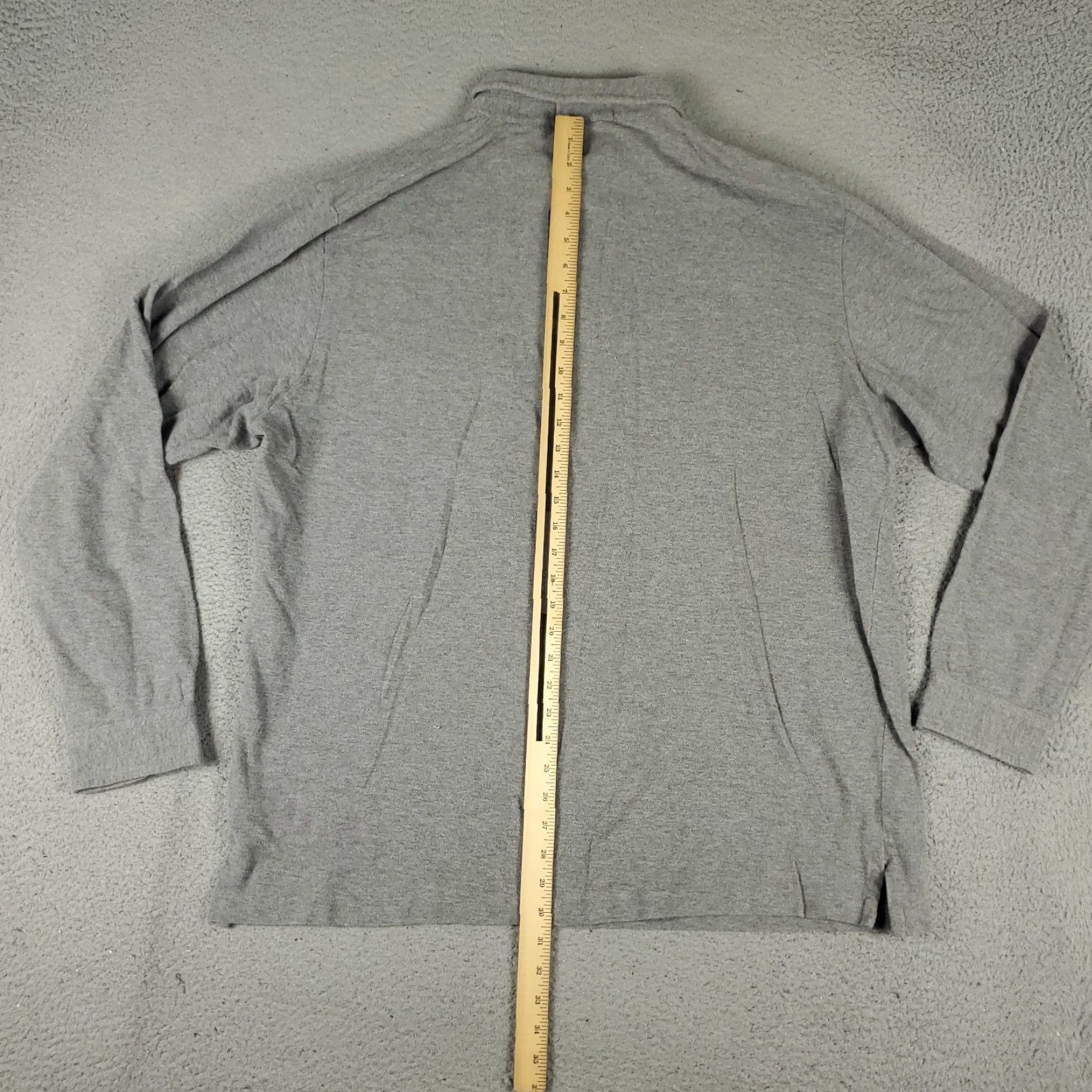 Ralph Lauren Ralph Lauren Polo Shirt Mens 2XL Gray Knit Cotton Long Sleeve Casual Button-Front Polo with Pony Logo - Classic American Preppy Sportswear Mens 2XL Size US XXL / EU 58 / 5 - 4 Thumbnail