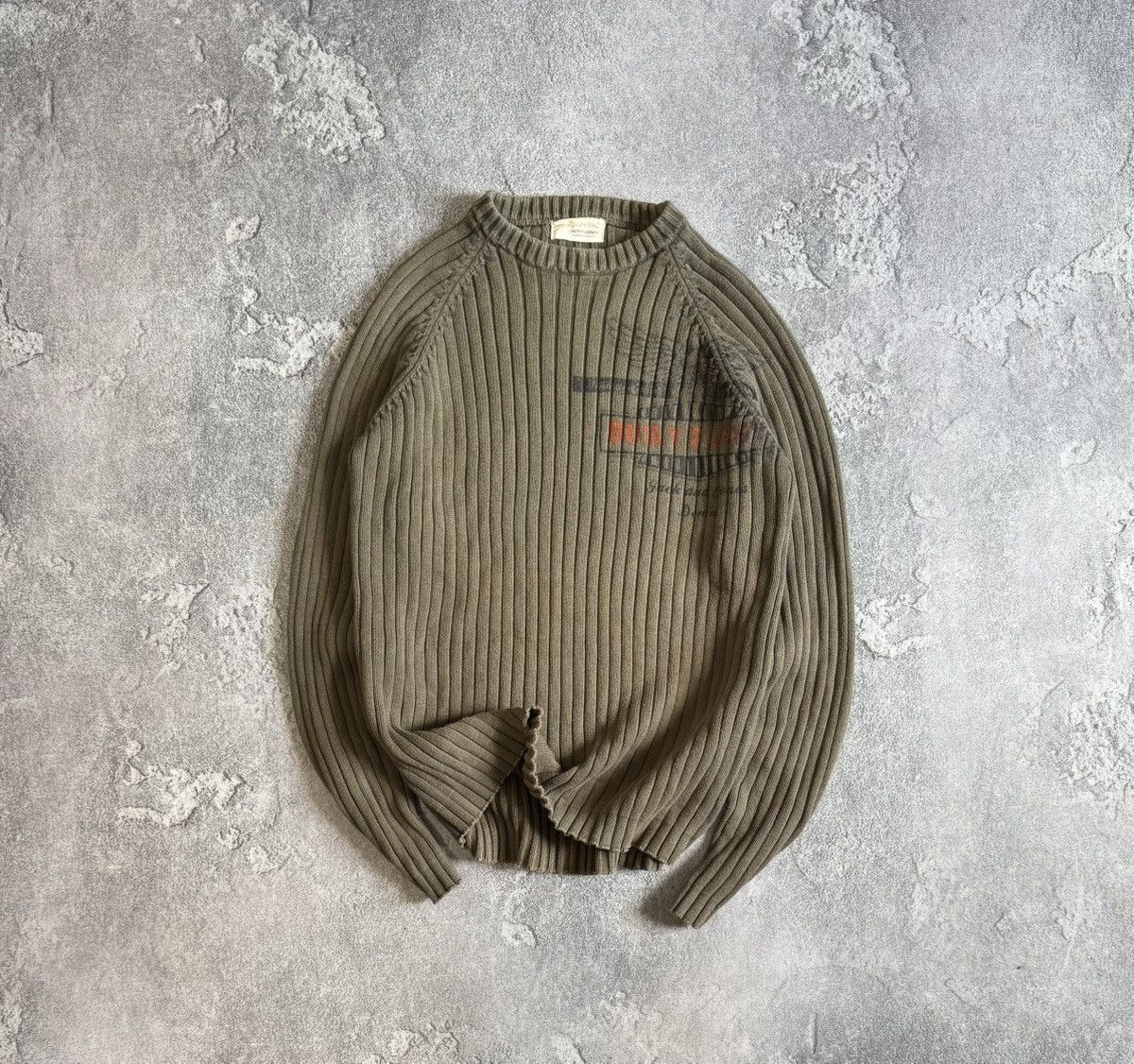 Archive stripe crazy y2k avantgarde sweater jumper L.G.B.