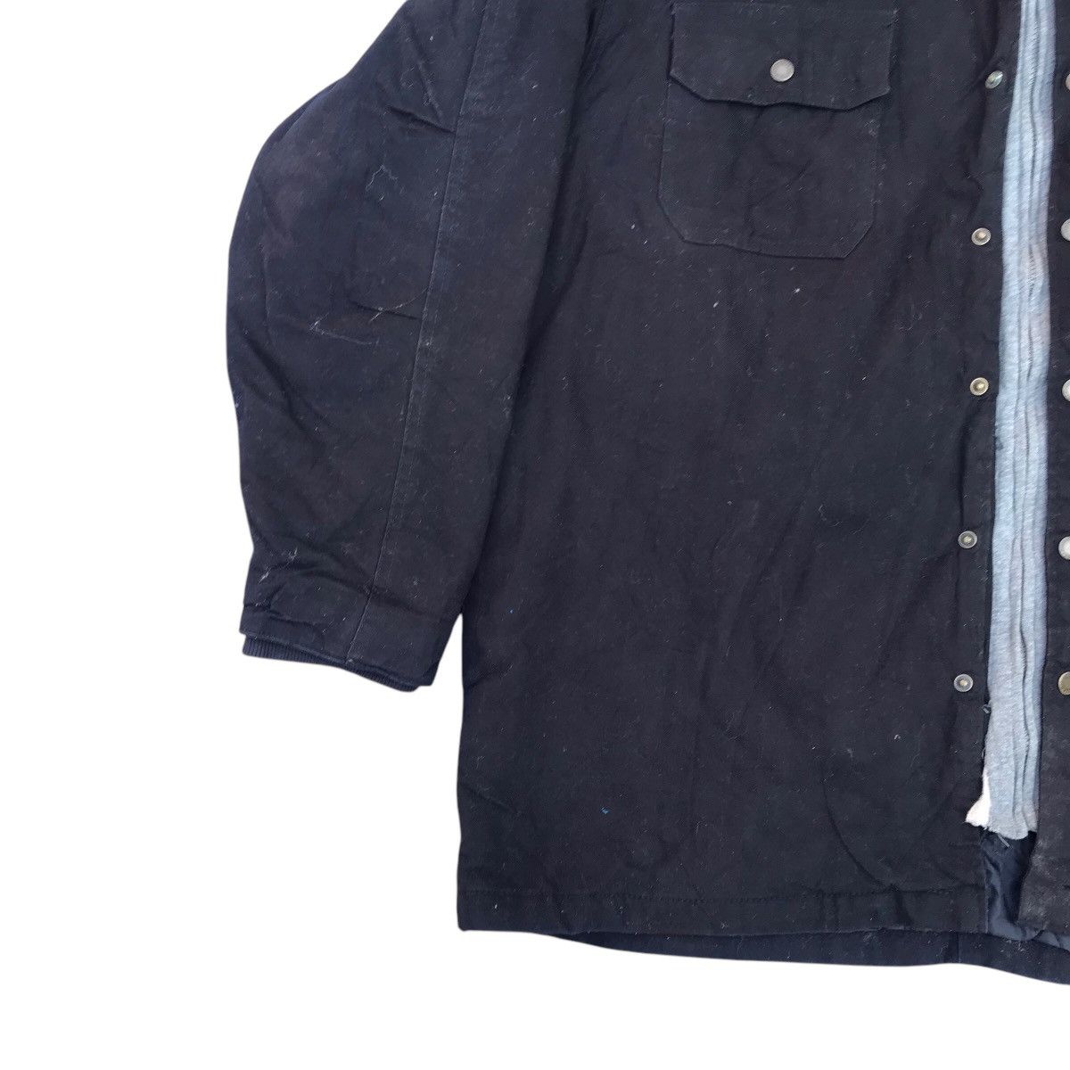 If Six Was Nine Vintage 90s Dickies 2 layers Hoodies Workwear Jacket Size US XXL / EU 58 / 5 - 4 Thumbnail