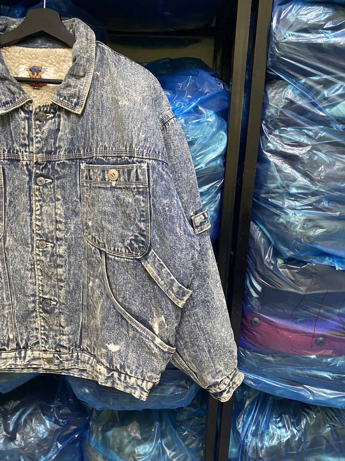 Other VINTAGE 80S KING JONATHAN DENIM SHERPA LINING JACKET Size US L / EU 52-54 / 3 - 4 Thumbnail