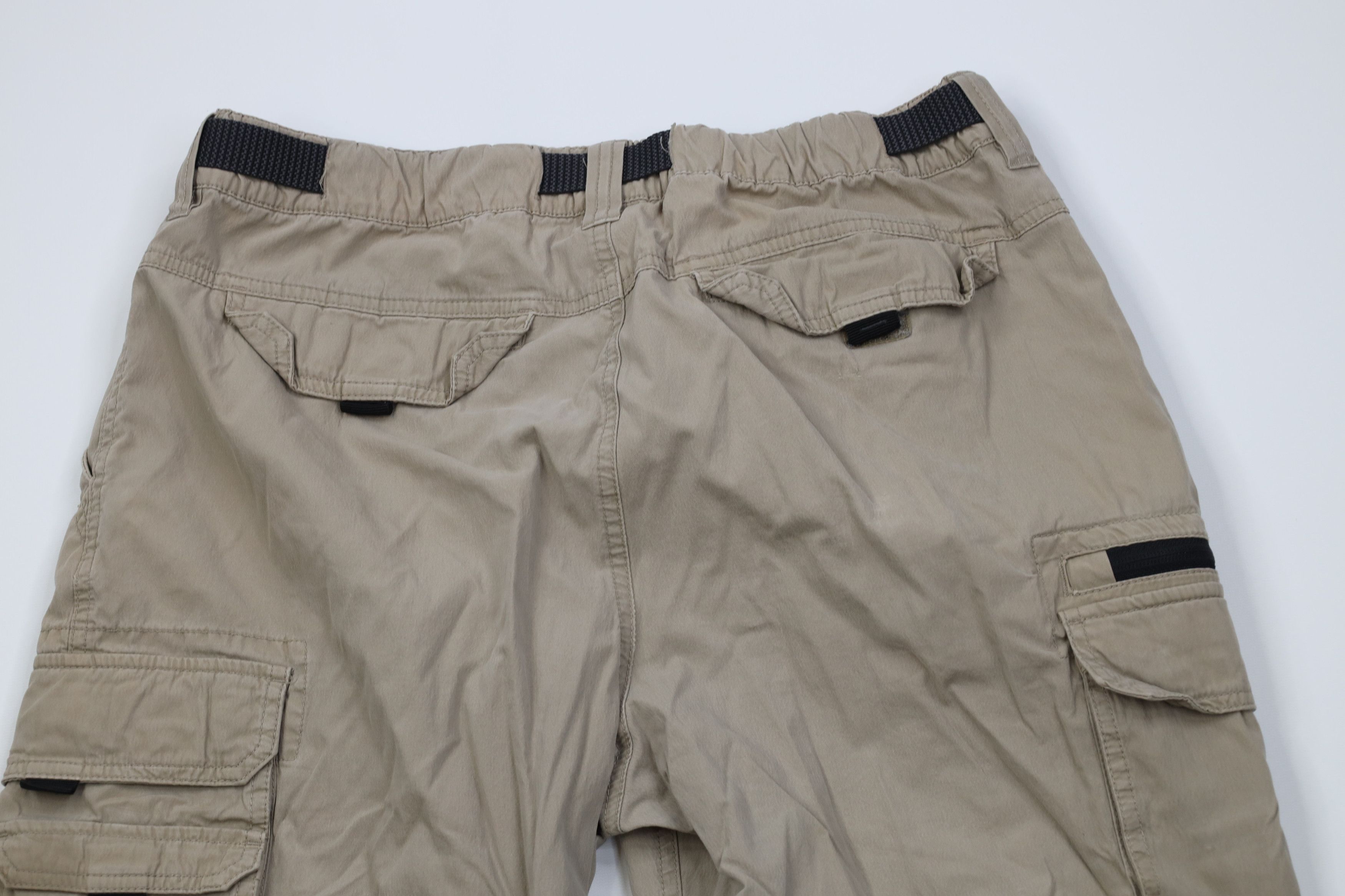 Vintage Vintage 90s Y2K Streetwear Belted Convertible Cargo Pants Size US 36 / EU 52 - 13 Thumbnail