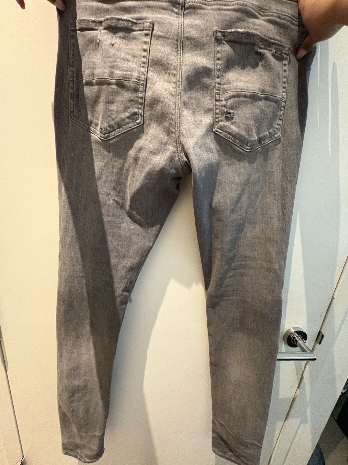 Amiri Amiri Playboy MX1 Grey Jeans Size US 36 / EU 52 - 20 Thumbnail