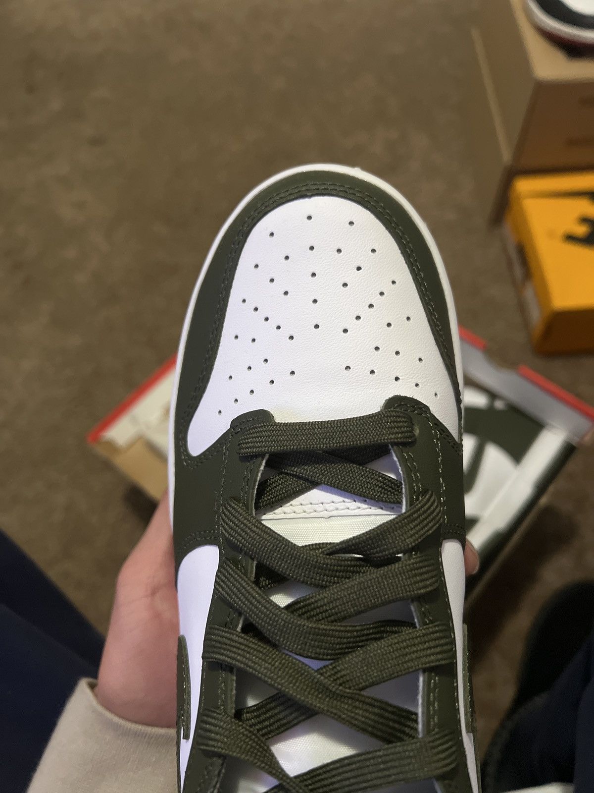Nike Nike Dunk High Olive Size US 9.5 / EU 42-43 - 2 Thumbnail