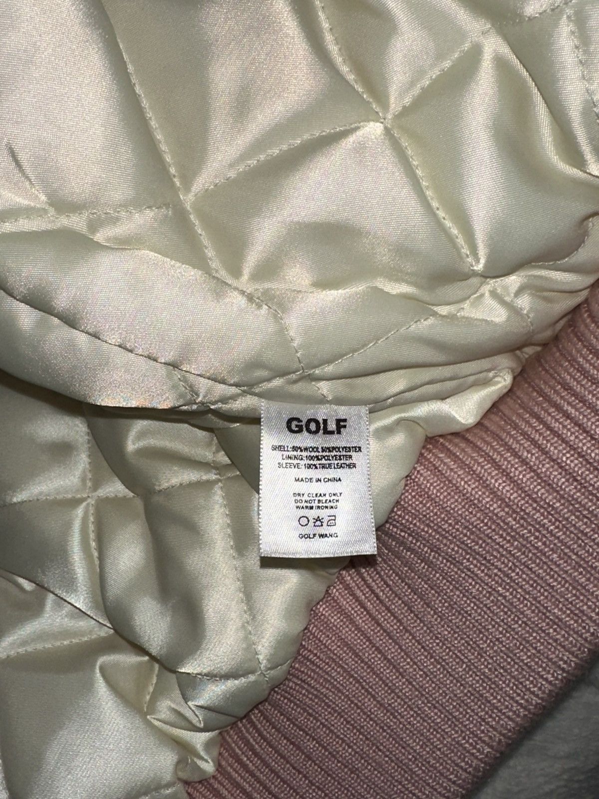 Golf Wang GOLFWANG WOOL G LETTERMAN JACKET SIZE L Size US L / EU 52-54 / 3 - 8 Thumbnail