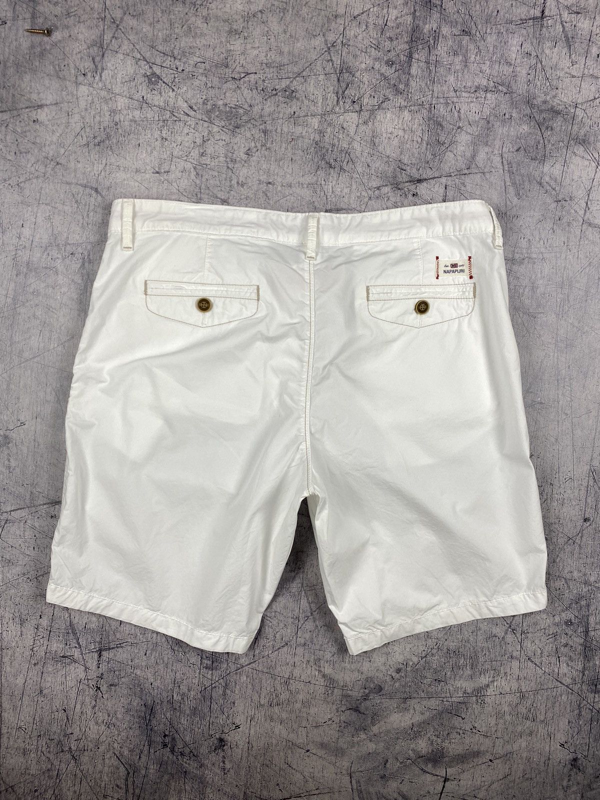 Napapijri × Vintage Vintage Napapijri Outdoor Life Shorts Size US 36 / EU 52 - 6 Thumbnail