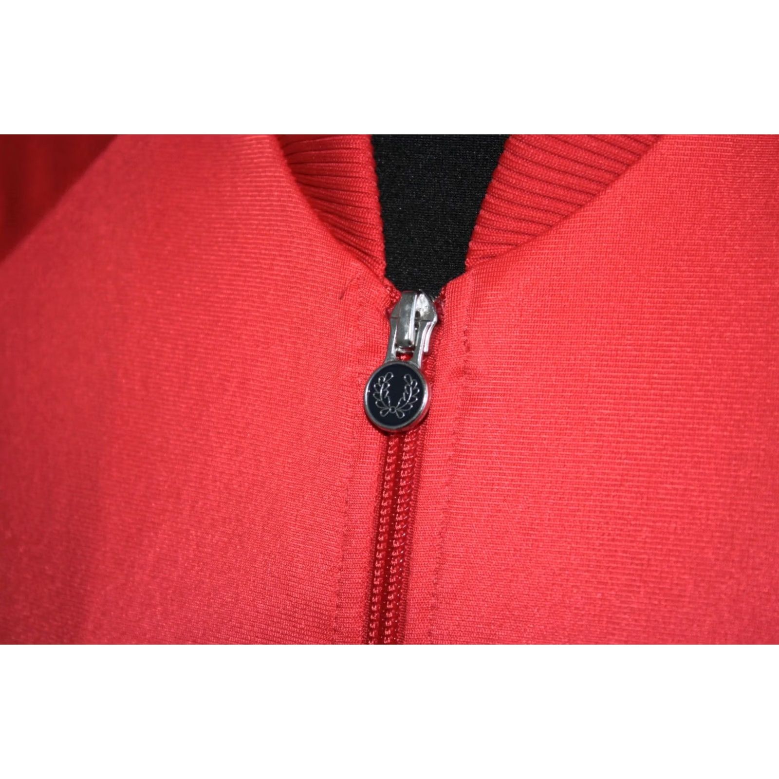 Fred Perry Fred Perry womens red full zip track jacket UK 12 EUR 40 Size XL / US 12-14 / IT 48-50 - 3 Thumbnail
