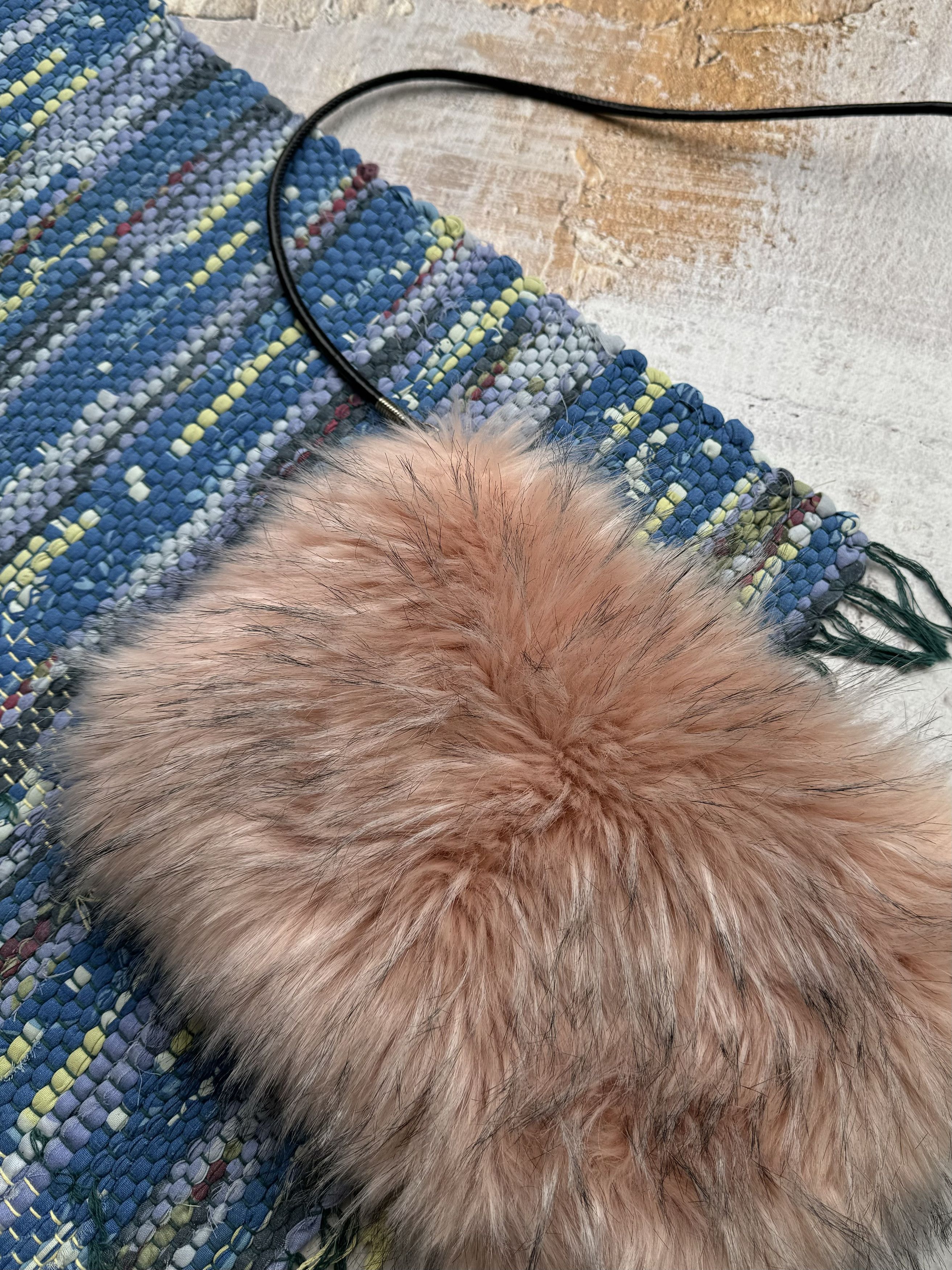 Vintage Vintage Faux Fur Bag A146(234) Size ONE SIZE - 6 Thumbnail