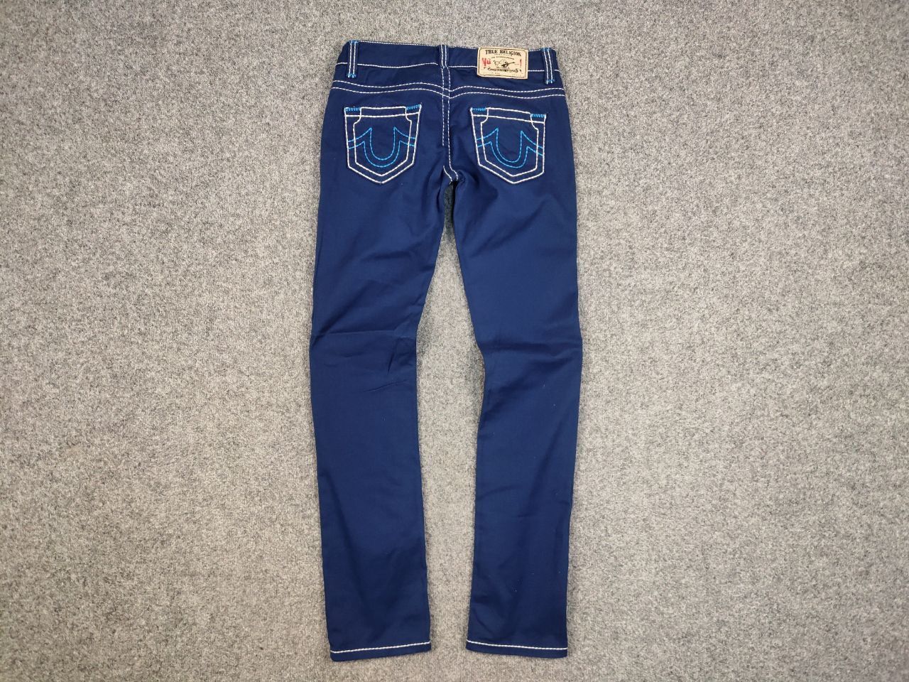 True Religion True Religion Geno Denim Slim Jeans Made in USA Y2K Style Size 28" / US 6 / IT 42 - 7 Thumbnail
