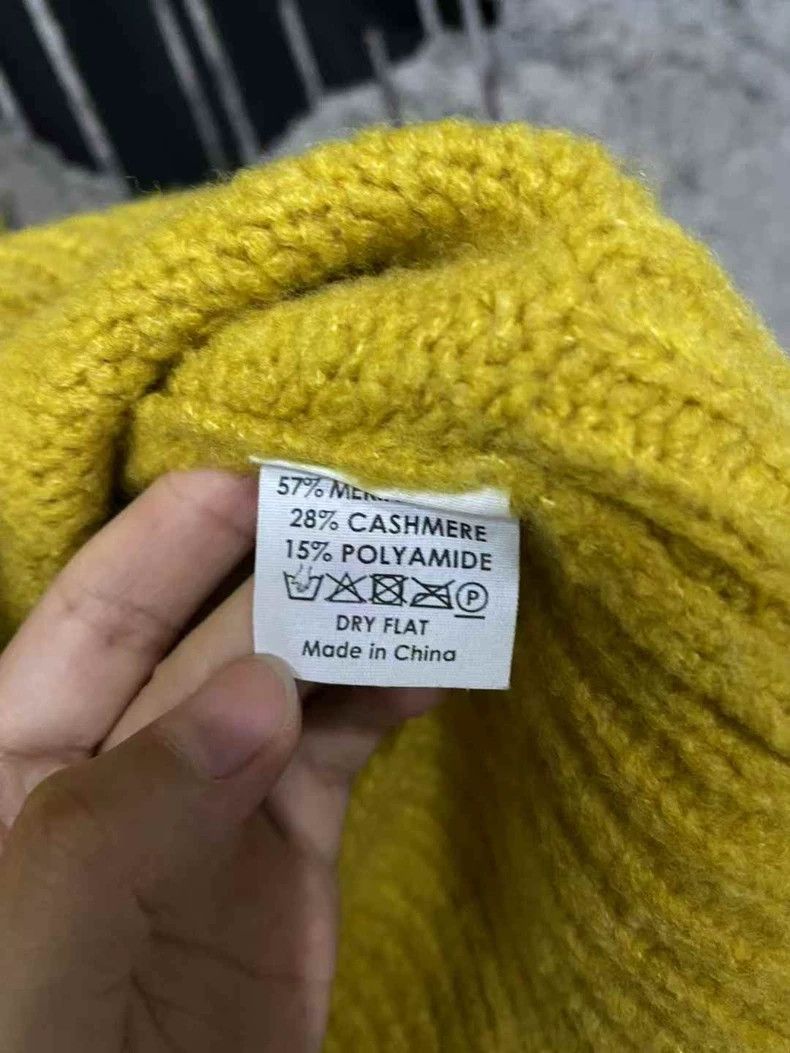 Dries Van Noten dries van noten Yellow sweater Size S / US 4 / IT 40 - 6 Thumbnail