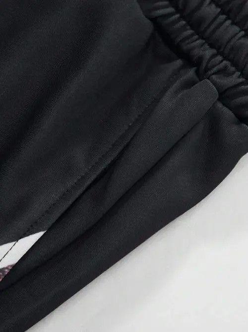 Japanese Brand Haseki x Koga DRIP Loose Stripe Y2K Sweatpants Size US 30 / EU 46 - 3 Thumbnail