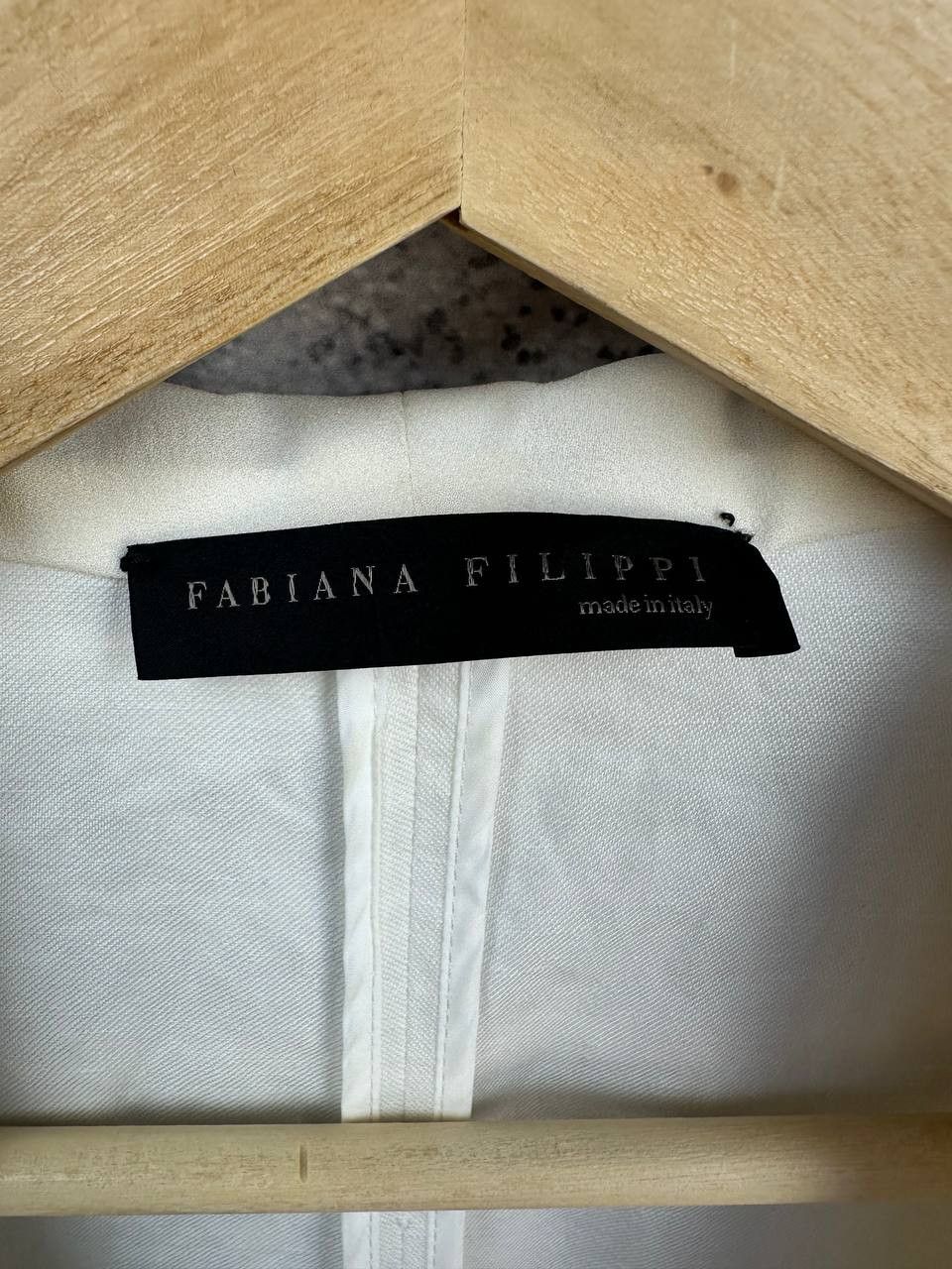 Fabiana Filippi Fabiana Filippi Open Front Embellished Trim Blazer Linen Size M / US 6-8 / IT 42-44 - 16 Thumbnail